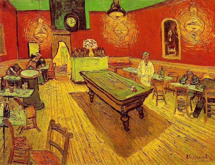 Vincent Van Gogh The Night Cafe oil painting image
